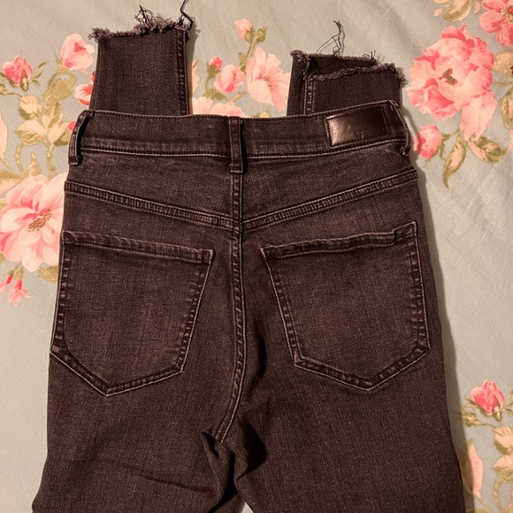 Express Denim Perfect Ankle Leggings Size 2 - Picture 2 of 4
